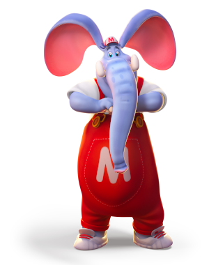 Maskot Mall.hr Malvin